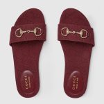 Gucci Women’s slide sandal with Horsebit - Image 2